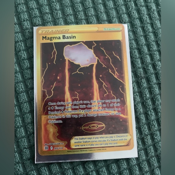 garganacl ex pokemon card value Amazon.com: Pokemon - Magma Basin – 185/172 main image 0